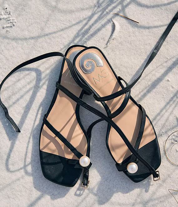 Antonio Melani x M.G. Style - The Flat Wrap Sandals | Dillard's | Dillard's