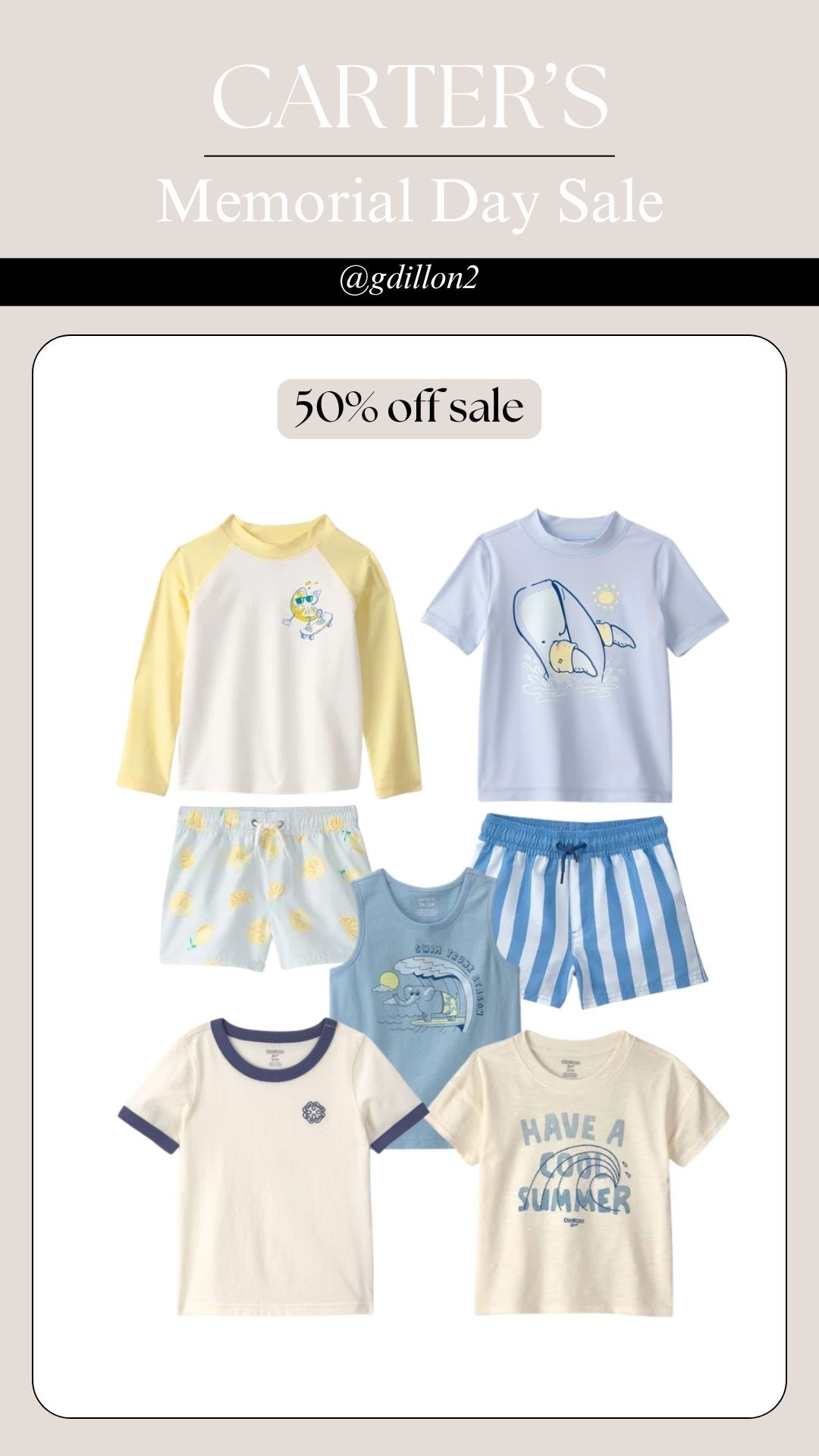 Memorial Day Sale: 50% off entire site & store, shop now!

#LTKSaleAlert #LTKKids #LTKootd