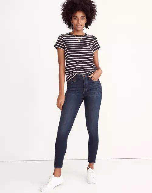 9" Mid-Rise Skinny Jeans in Blayton Wash: TENCEL™ Denim Edition | Madewell