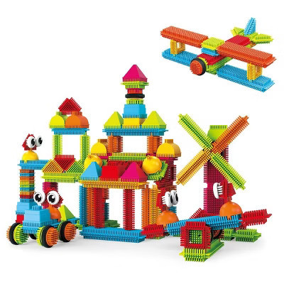PICASSO-TILES Hedgehog Building Blocks Set for Kids – 120PCS STEM Construction Building Blocks Educational Toy Set | Target