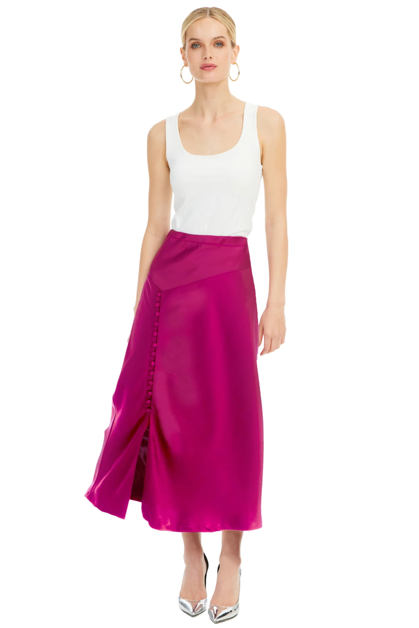 SATIN REESE SKIRT | ALLISON New York