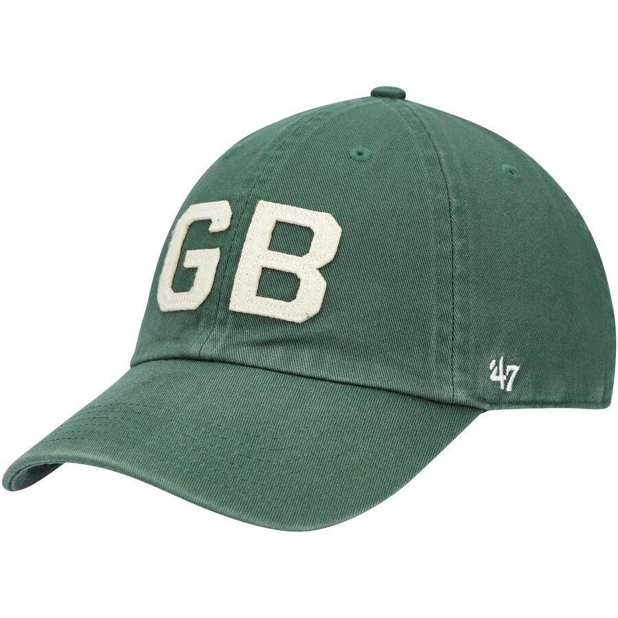 Women's Green Bay Packers '47 Green Finley Clean Up Adjustable Hat | NFL Shop