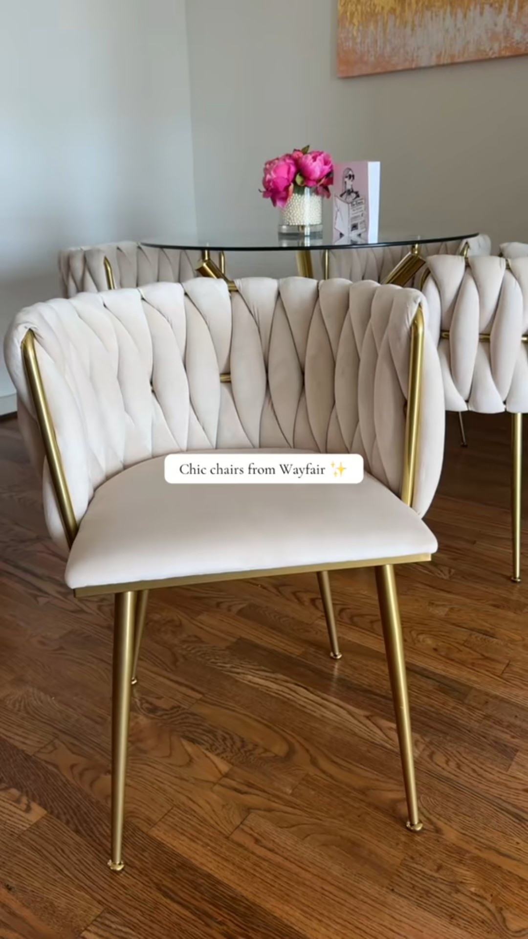 ✨Chic chairs from @Wayfair! Comes in a full table set with four or standalone (just the chairs) in a set of two #homedecor #wayfairchairs #tuftedchair #chicinterior #lachiccouture 

#LTKHoliday #LTKHome #LTKSaleAlert