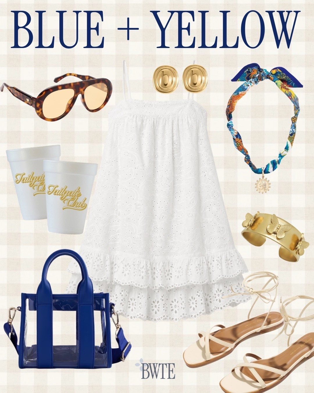 Looking for the perfect gameday outfit? I pulled together this blue and yellow look with pieces that are equal parts cute and game-day approved!!

Gameday outfit • football style • tailgate outfit • SEC gameday • stadium style • football fashion 

 #LTKootd #LTKSeasonal