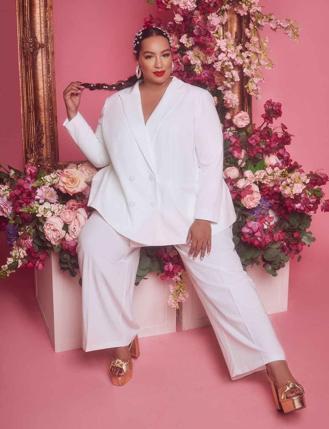 Wide Leg Trouser | Eloquii