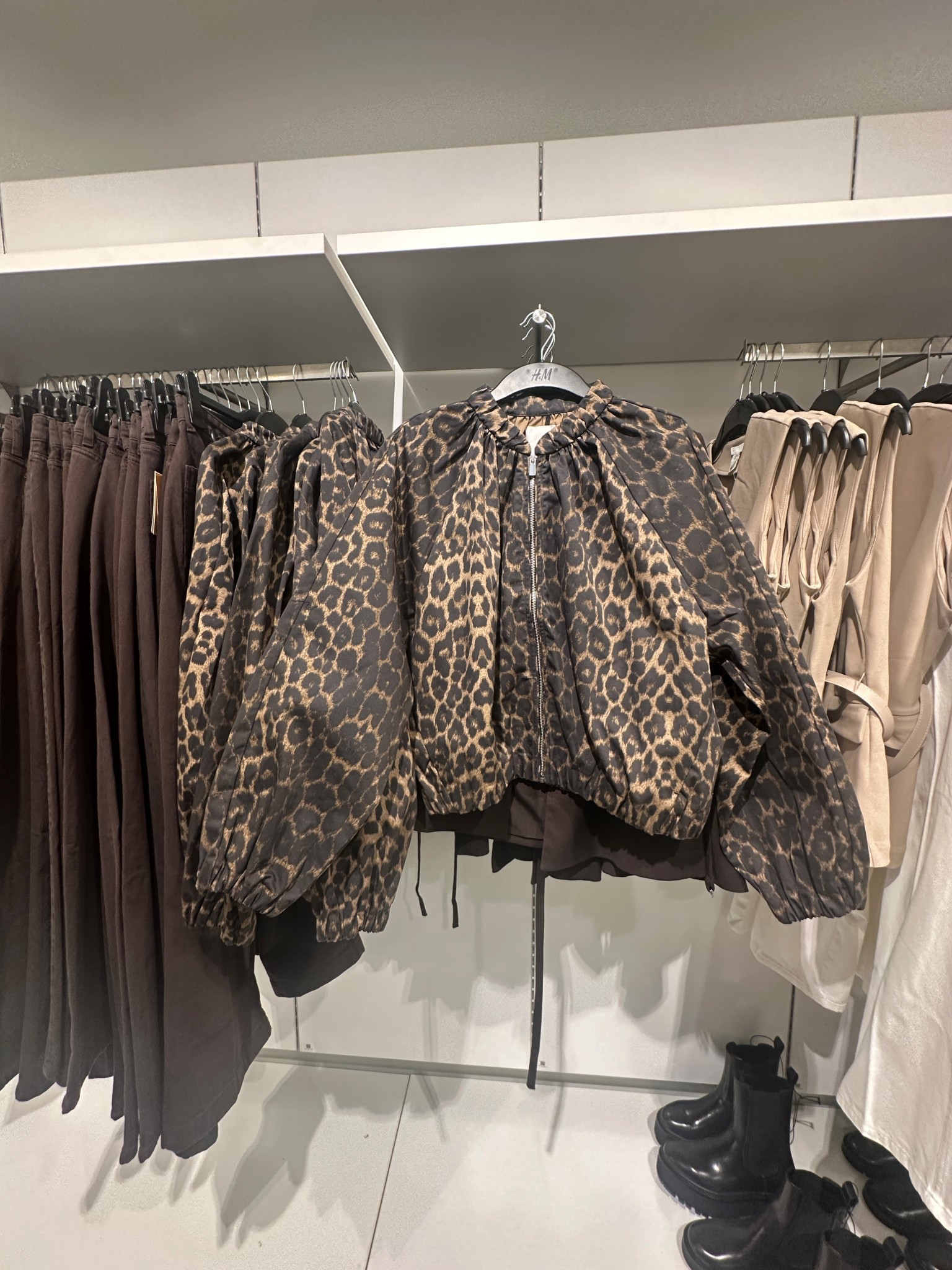 Leopard print is a neutral color. 