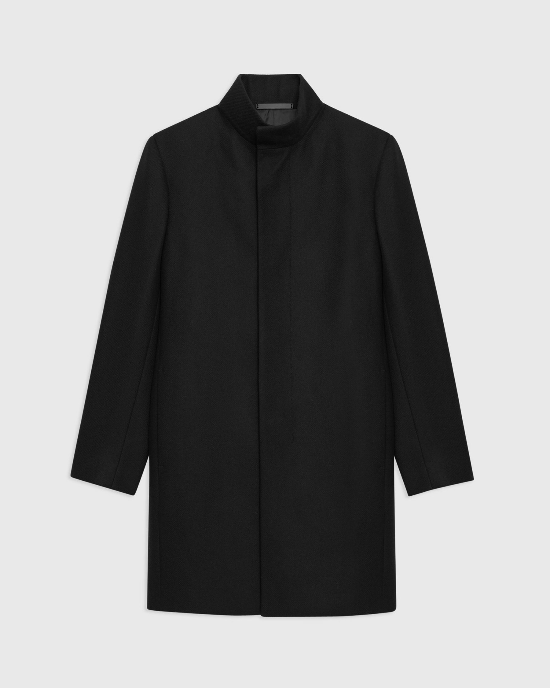 Traceable Melton Belvin Coat | Theory