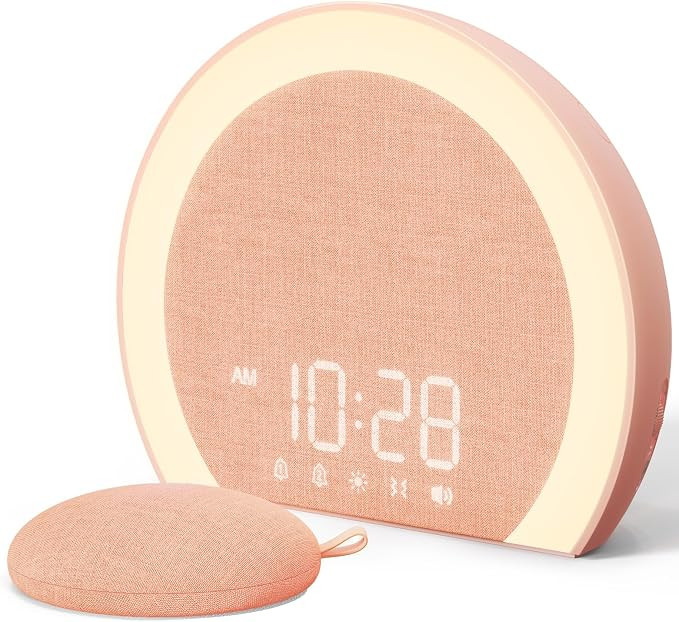 ANJANK Loud Alarm Clock with Wireless Bed Shaker, Vibrating Dual Alarm with Light Wake Up for Hea... | Amazon (US)