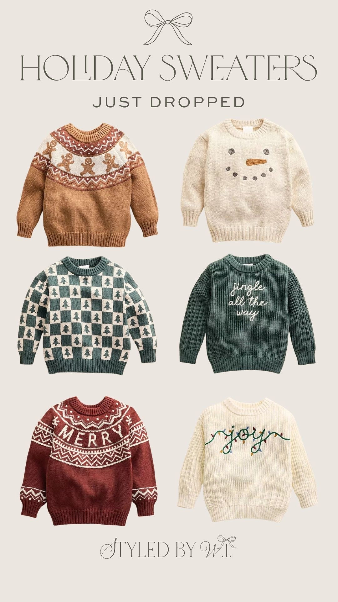 The holiday sweater drop from Little Co. is making us jolly! 

#LTKKids #LTKSeasonal #LTKStyleTip