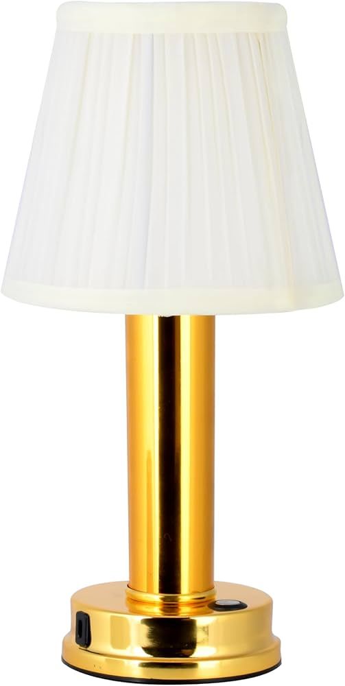 SOL HOME AND GARDEN Crystal Mushroom Table Lamp for Bedroom - Bedside Portable Lamp - USB Touch S... | Amazon (US)