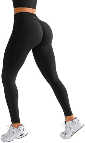 BRXL Butt Lifting Lycra No Front Seam Workout Leggings for Women Tummy Control High Waist Seamles... | Amazon (US)