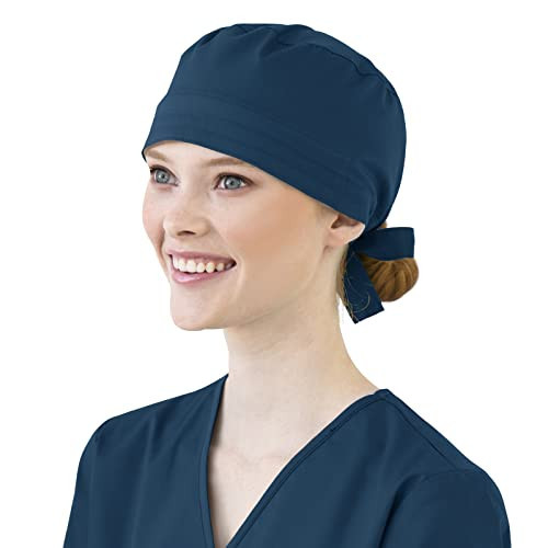 Wink WonderWORK Scrubs for Unisex Tie Back Scrub Cap - Caribbean Blue, OS | Amazon (US)