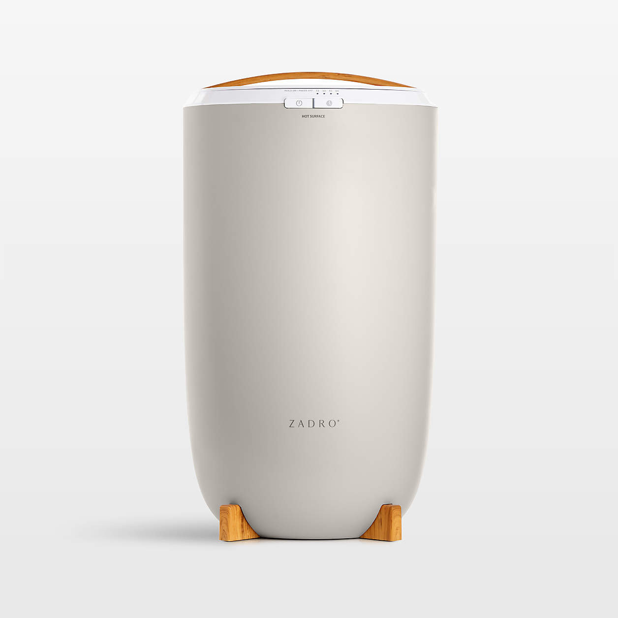 Zadro Grey Towel Warmer + Reviews | Crate & Barrel | Crate & Barrel