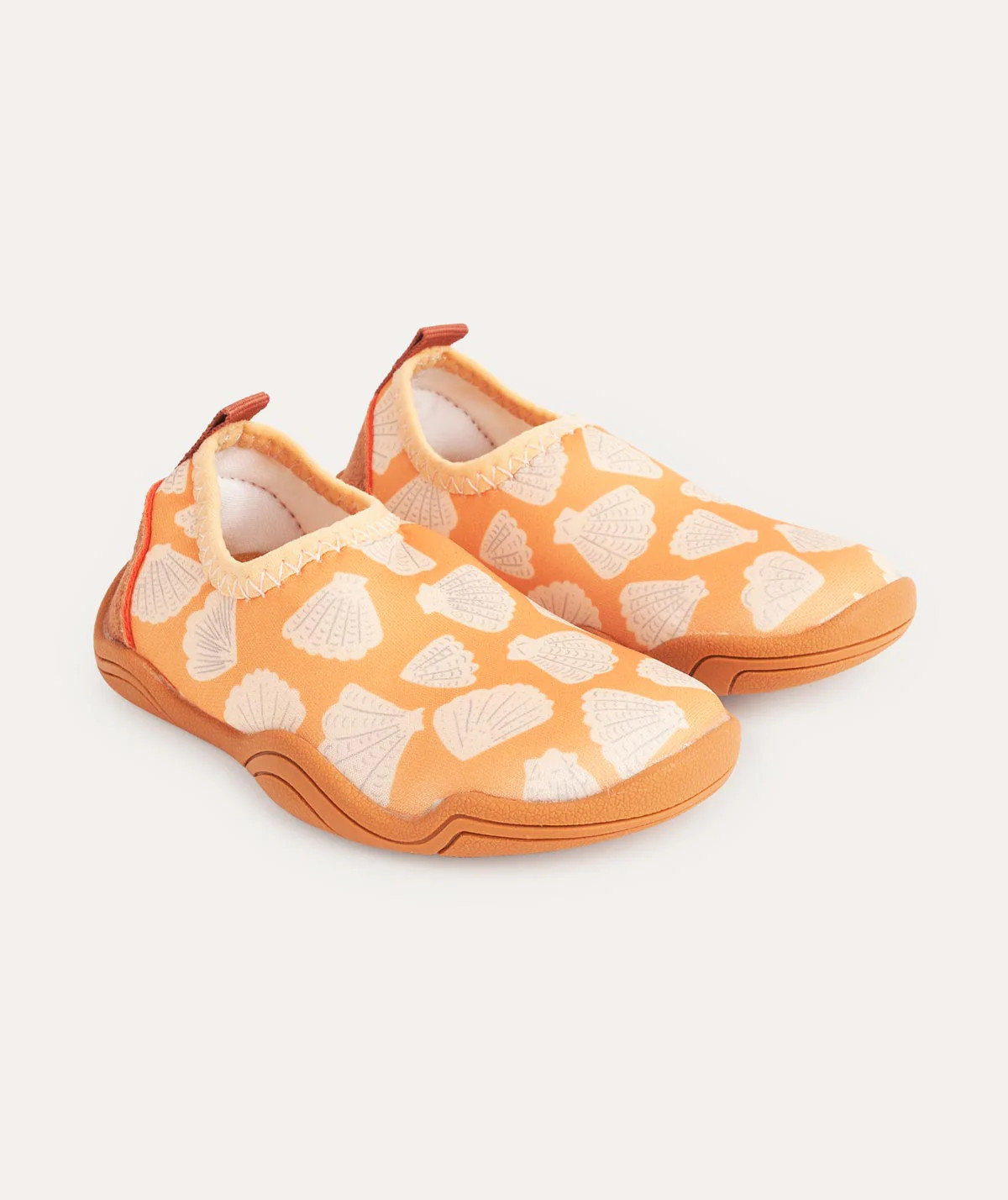 Swim Shoe: Apricot Shell | KIDLY