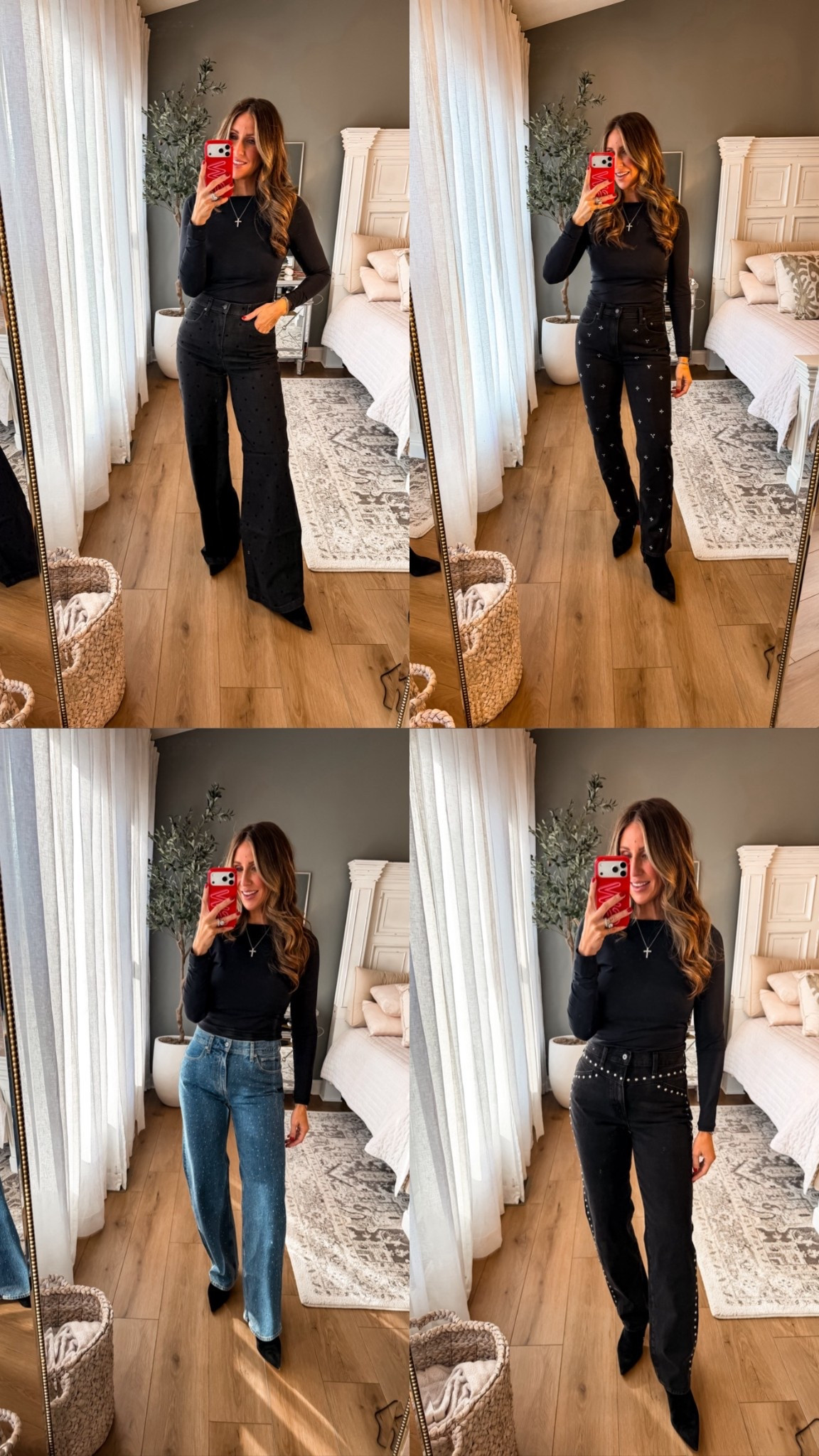 Fancy jeans with a cute top size 29/8 in denim 

#LTKmomlife #LTKFindsUnder100 #LTKOver40