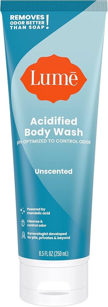 Lume Acidified Body Wash - 24 Hour Odor Control - Removes Odor Better than Soap - Moisturizing Fo... | Amazon (US)