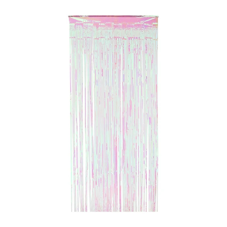 Iridescent Foil Door Curtain, 8' x 3', Party Banners, by Way To Celebrate | Walmart (US)