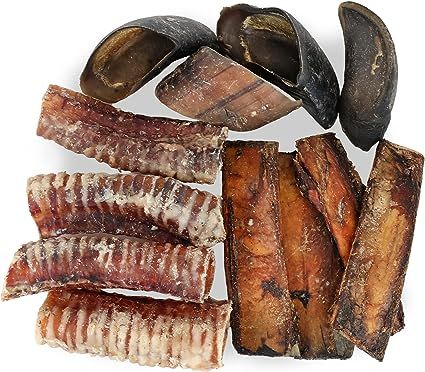 Pet Craft Supply All Natural Healthy Beef Butcher 12 Pack Bones Dog Chews Treats for Aggressive C... | Amazon (US)