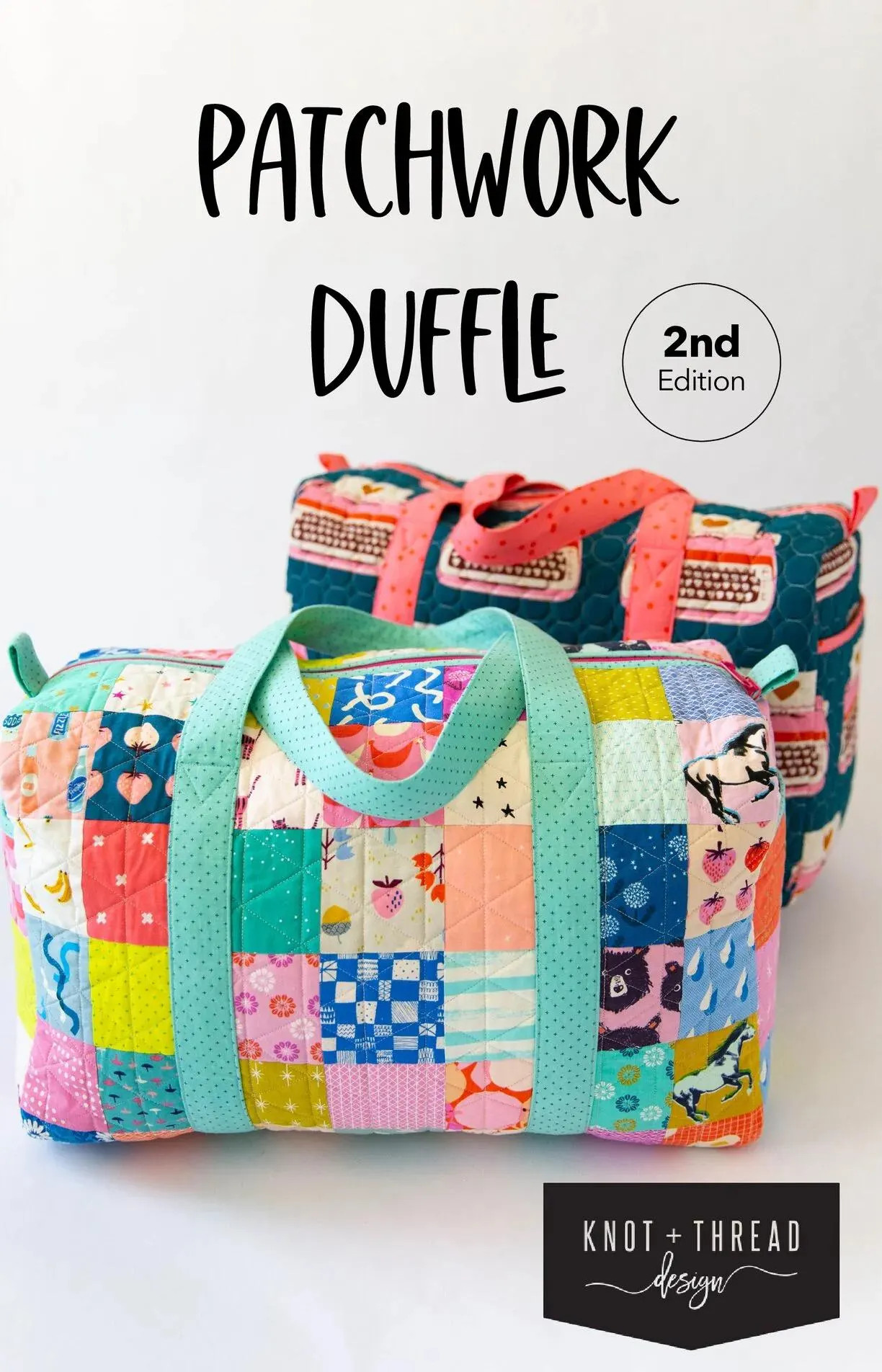 Patchwork Duffle 2nd Edition PAPER Pattern by Knot and Thread Designs | Etsy (Global)