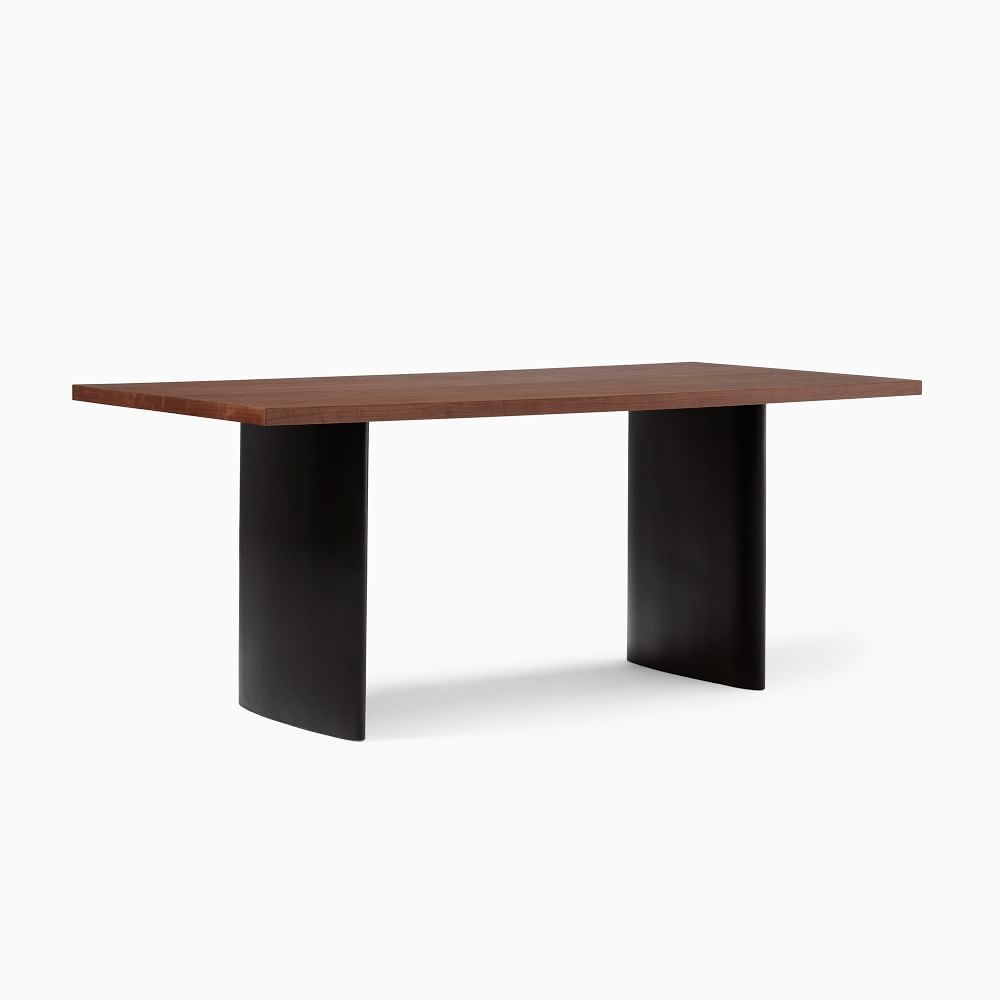 Campbell Plinth Dining Table (74&quot;&ndash;94&quot;) | West Elm (US)