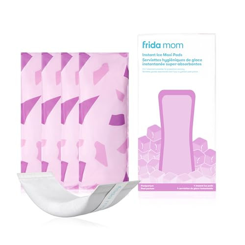 Frida Mom 2-in-1 Postpartum Pads, Absorbent Perineal Ice Maxi Pads, Instant Cold Therapy Packs and Maternity Pad in One, 4ct | Amazon (CA)