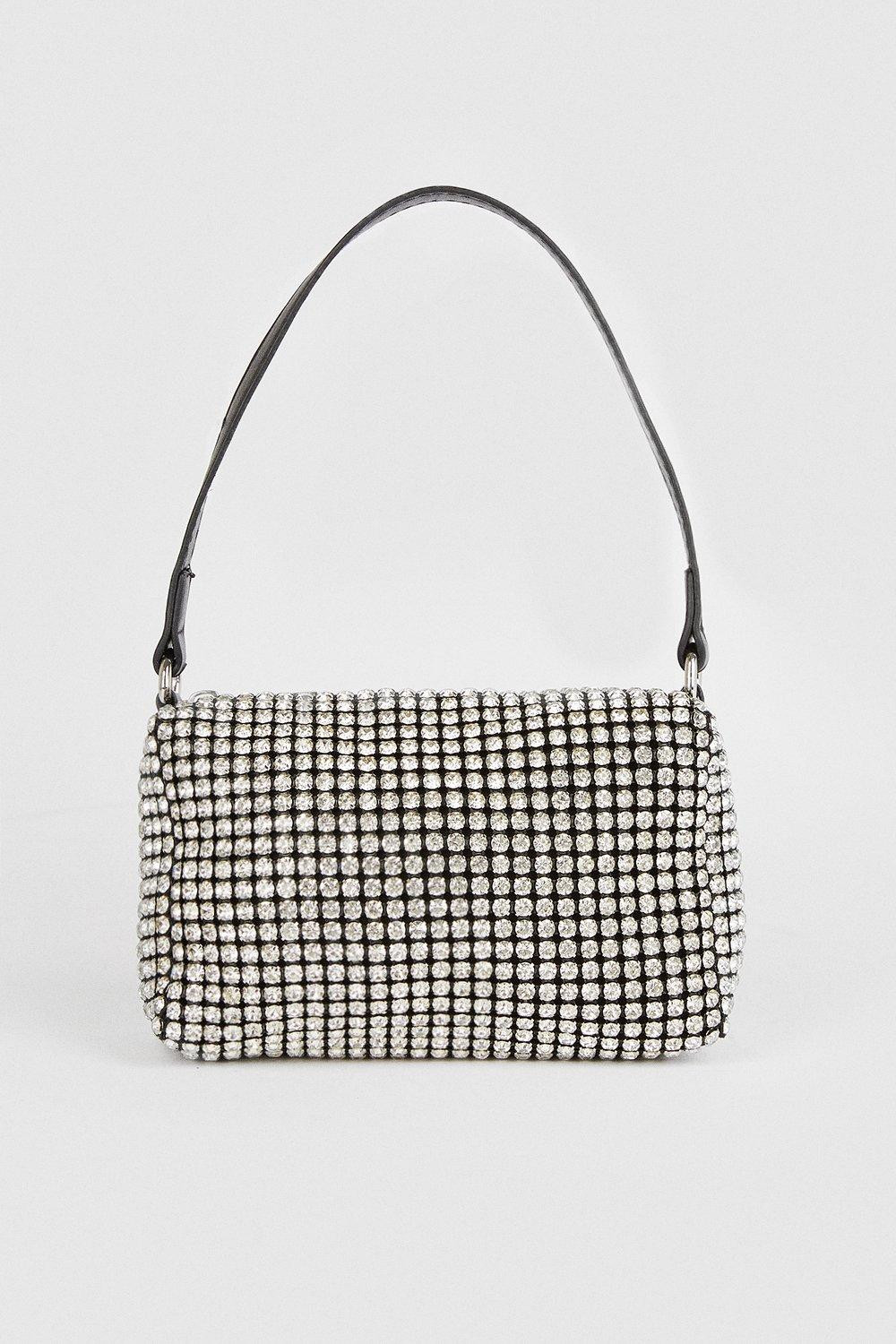 Diamante Shoulder Bag | Oasis UK & IE