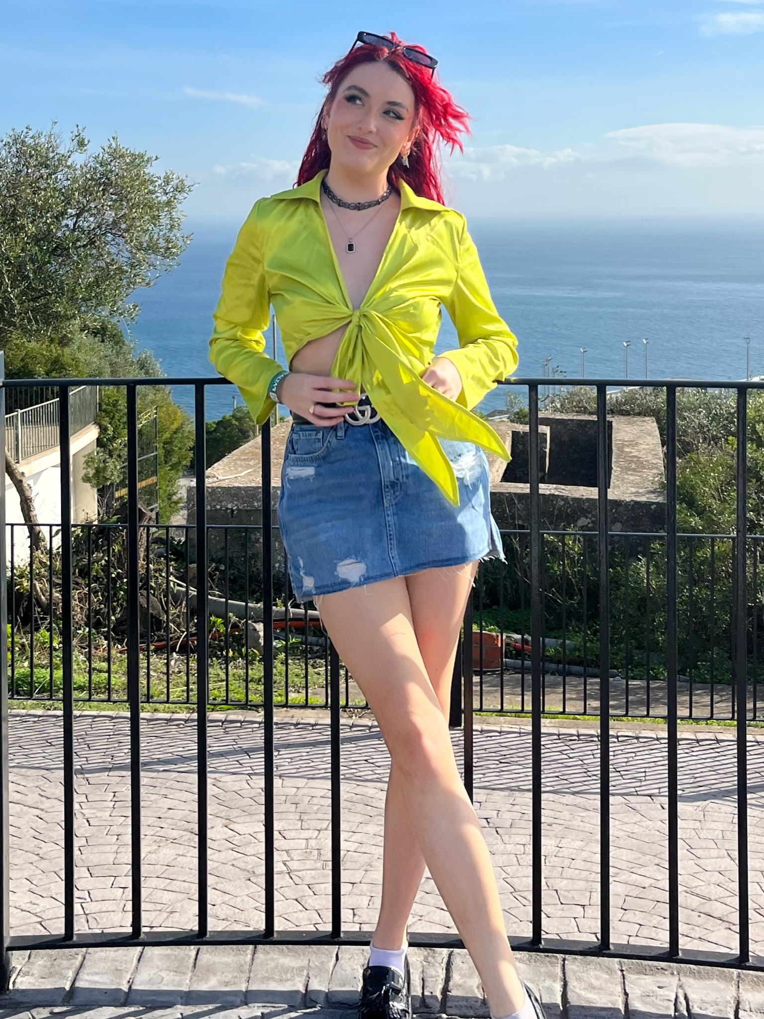 Summer outfit. Denim skirt. Mini skirt. Superdry. Holiday outfit. Spring  

#LTKunder100 #LTKSeasonal