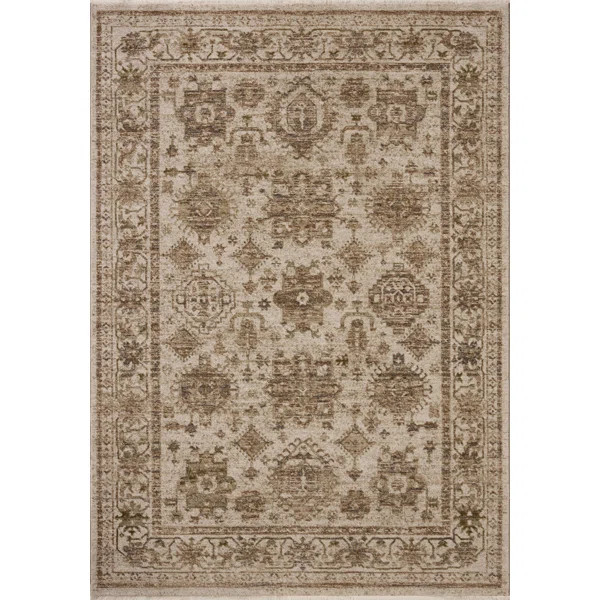Loloi Haywood Ivory / Taupe Area Rug | Wayfair North America