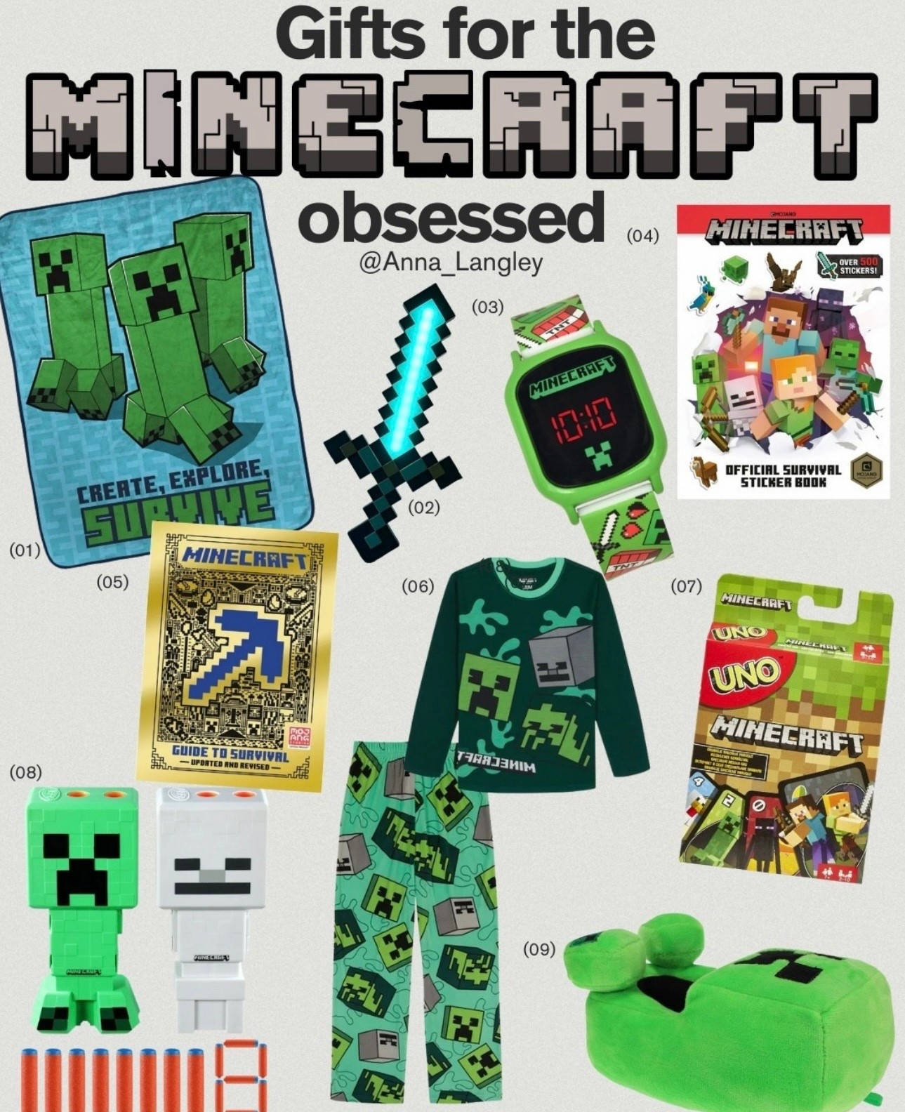 The Minecraft kid in your life needs this gift guide 👾⛏️ Screen-free finds + fan favorites they’ll actually lose their mind over. Perfect for birthdays, holidays, or just because!
#minecraftgifts #minecraftkids #minecraftgiftideas #gamingkidgifts #kidsgiftguide #boymomgifts #giftideasforkids #birthdaygiftideas #giftguideforkids #screenfreegifts #coolkidgifts #ltkkids #ltkfamily #ltkfinds #amazonfinds #giftideas
