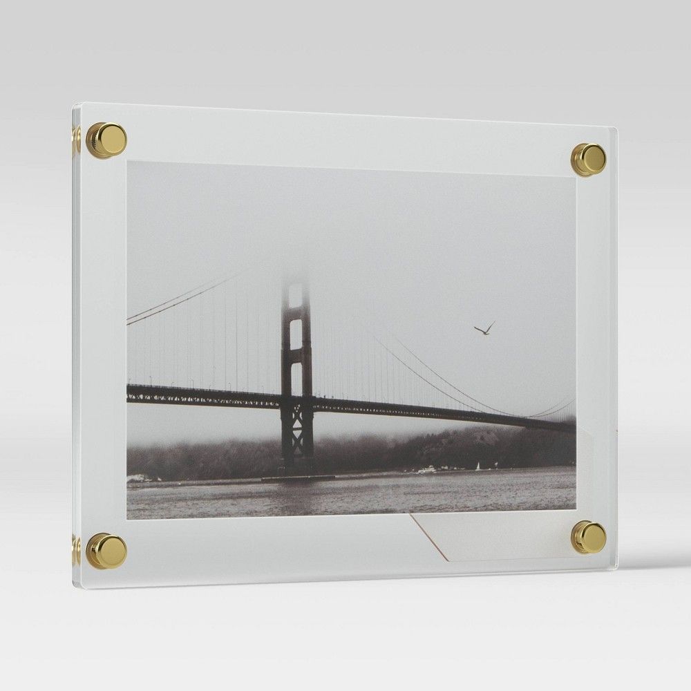 4"" x 6"" Acrylic Float Frame Clear - Project 62 | Target