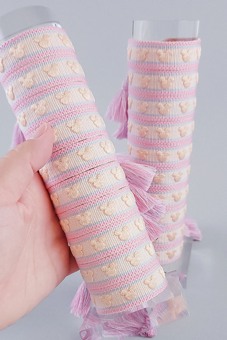 Embroidered Tassel Bracelet | Mouse Heads - Etsy | Etsy (US)