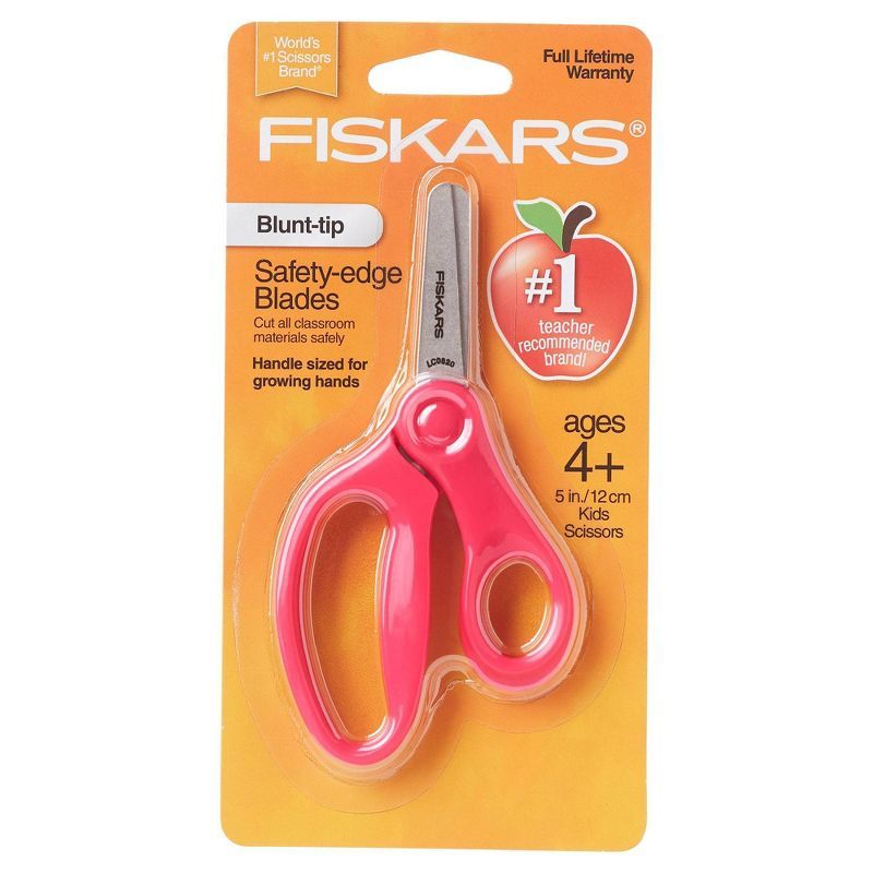 Fiskars 5" Blunt Tip Scissors - Pink | Target