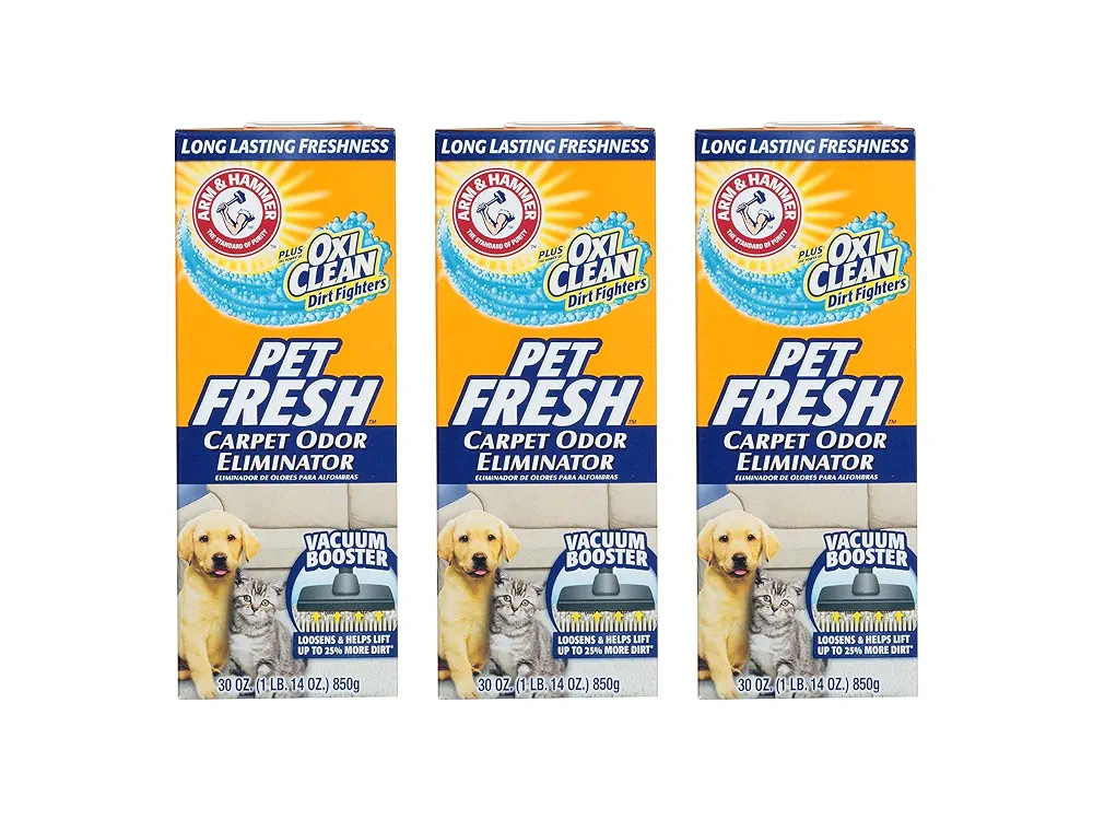 Arm & Hammer Carpet Pet Fresh Odor Eliminator 30 Oz, Pack of 3 | Amazon (US)
