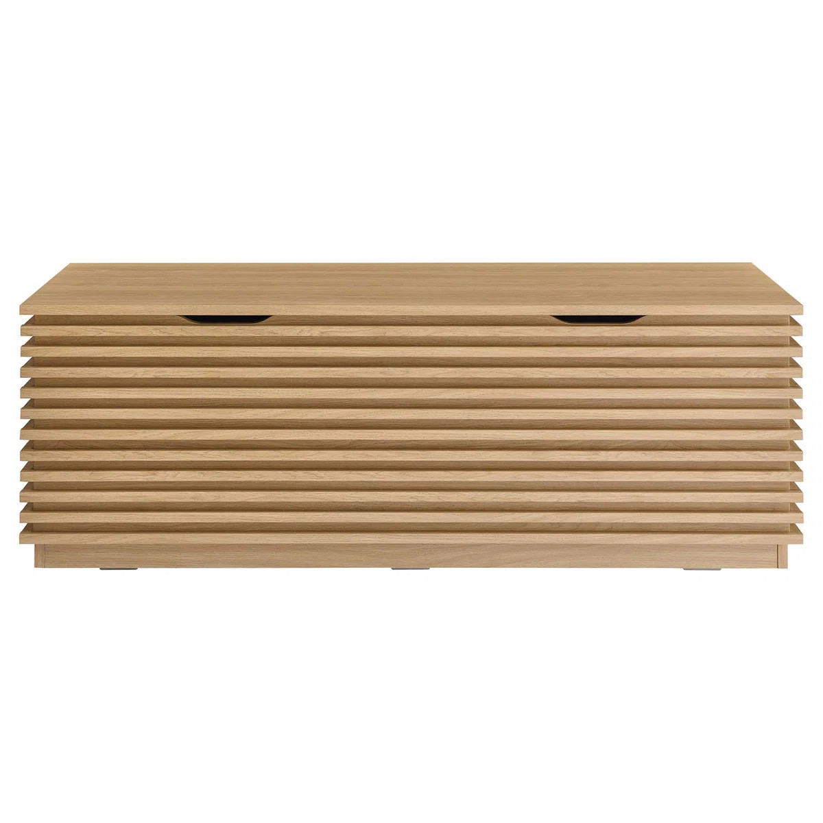 Modway Render 47" Wood Grain Storage Bench | Wayfair North America