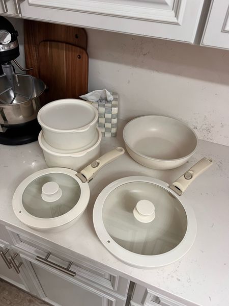 Love these. Beautiful aesthetic pots and pans and the removable handles make storing and stacking so easy! 

#LTKhome #LTKfindsunder100