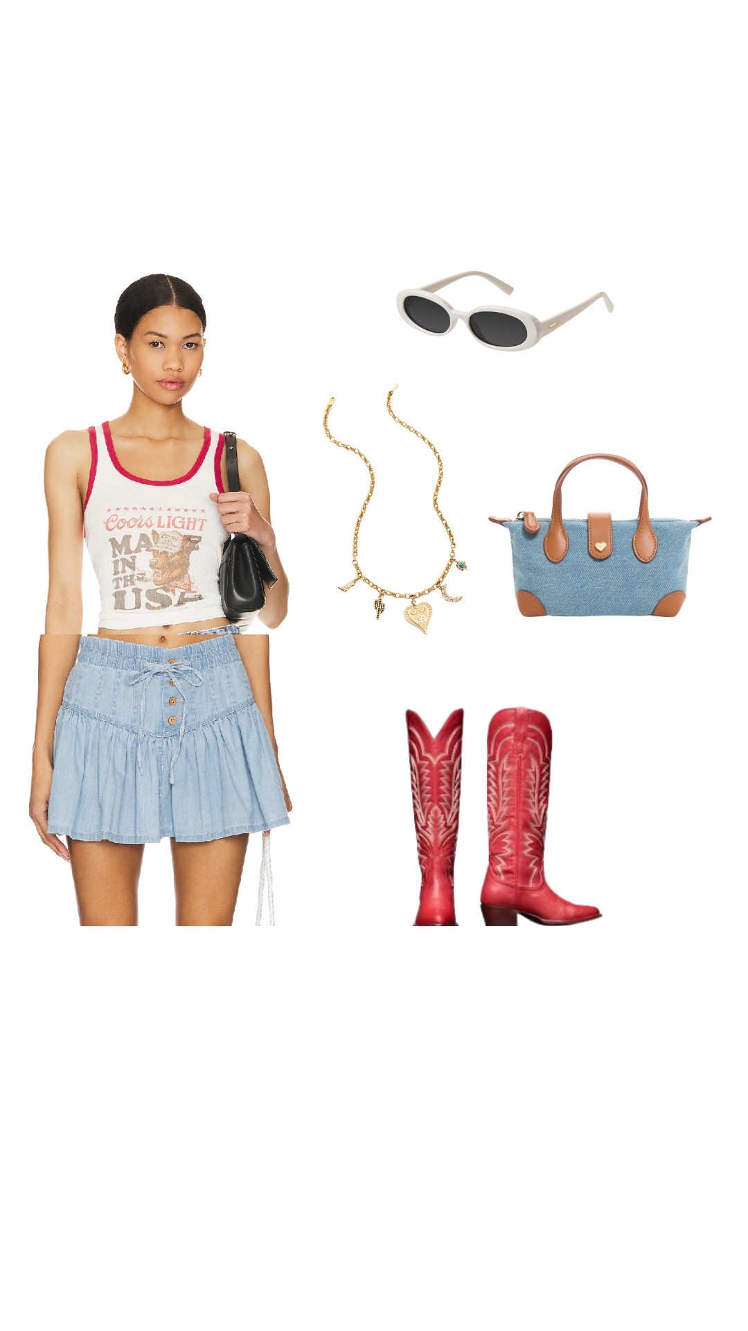 Stagecoach is in 26 days and I love this outfit that I styled! It’s perfect for any day at Stagecoach! I would personally wear it for day 3 Luke Combs! 

#stagecoach #stagecoachoutfits #festivalseason

#LTKFindsUnder100 #LTKStyleTip #LTKFestival