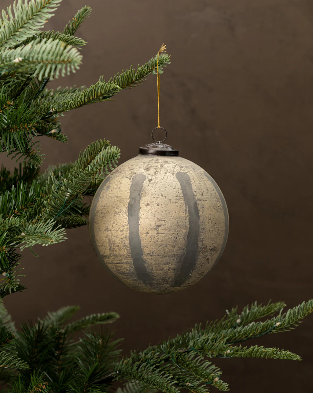 Distressed Glass Ornament | McGee & Co.