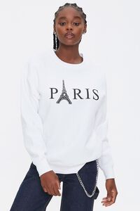 Embellished Paris Pullover | Forever 21 (US)