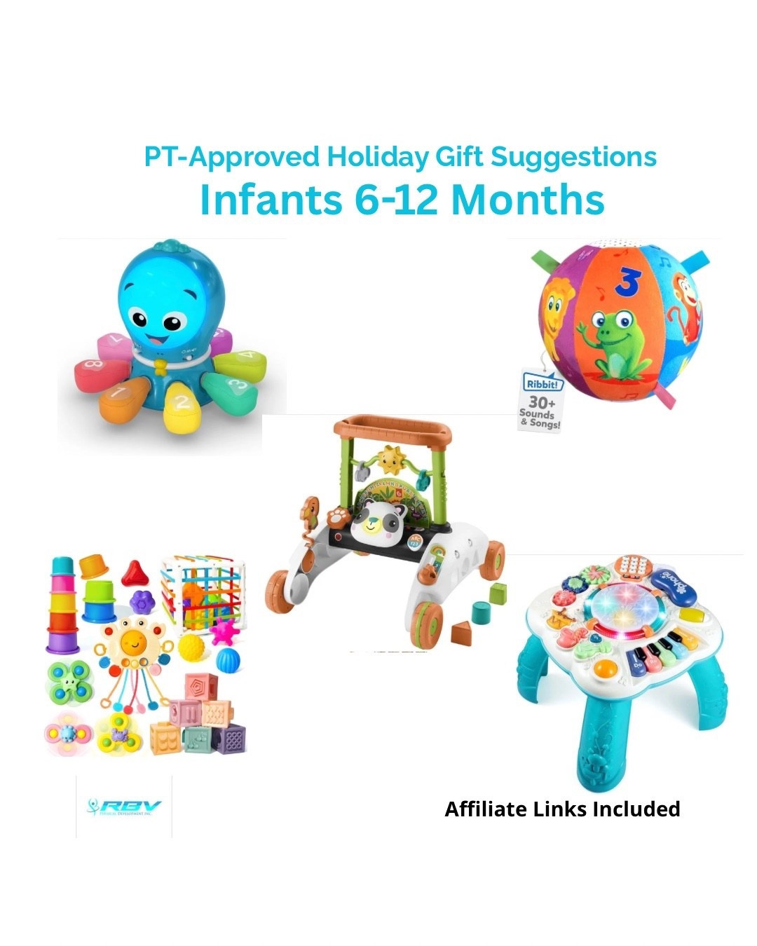 PT-Approved Baby Essentials (6–12 Months)
Tools that support sitting, crawling, pulling to stand, and early walking. Simple, safe, and perfect for busy babies ready to explore. 👣

#LTKBaby #LTKBabyEssentials #LTKHoliday #LTKGiftGuide #BabyOnTheMove #LTKFinds #MomsOfLTK

#LTKCyberWeek