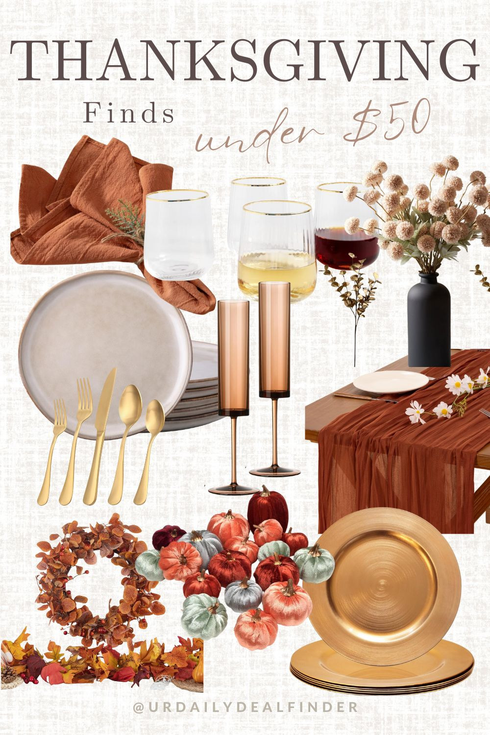 Thanksgiving table setup and decor!🙌✨I found the most beautiful tabletop decor piece you will want this year for Thanksgiving! I did the research so you don’t have to! I’ve linked all of these amazing finds under my LTK and Amazon storefront! Check out my bio now!🙌 #thanksgiving #thanksgivingtablesetup #tablesetup #tabledecor #falltable 

 #LTKHoliday #LTKHome #LTKFindsUnder50
