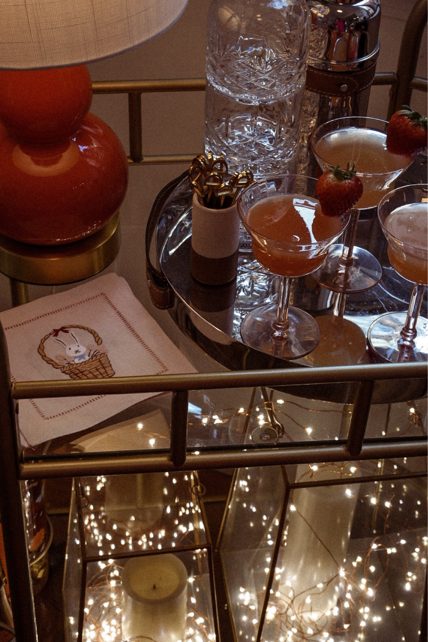 Bar cart accessorizing ✨ #LTKhome

#LTKSeasonal #LTKstyletip