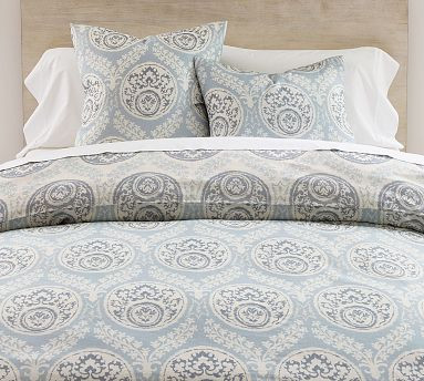 Lena Medallion Duvet Cover | Pottery Barn (US)