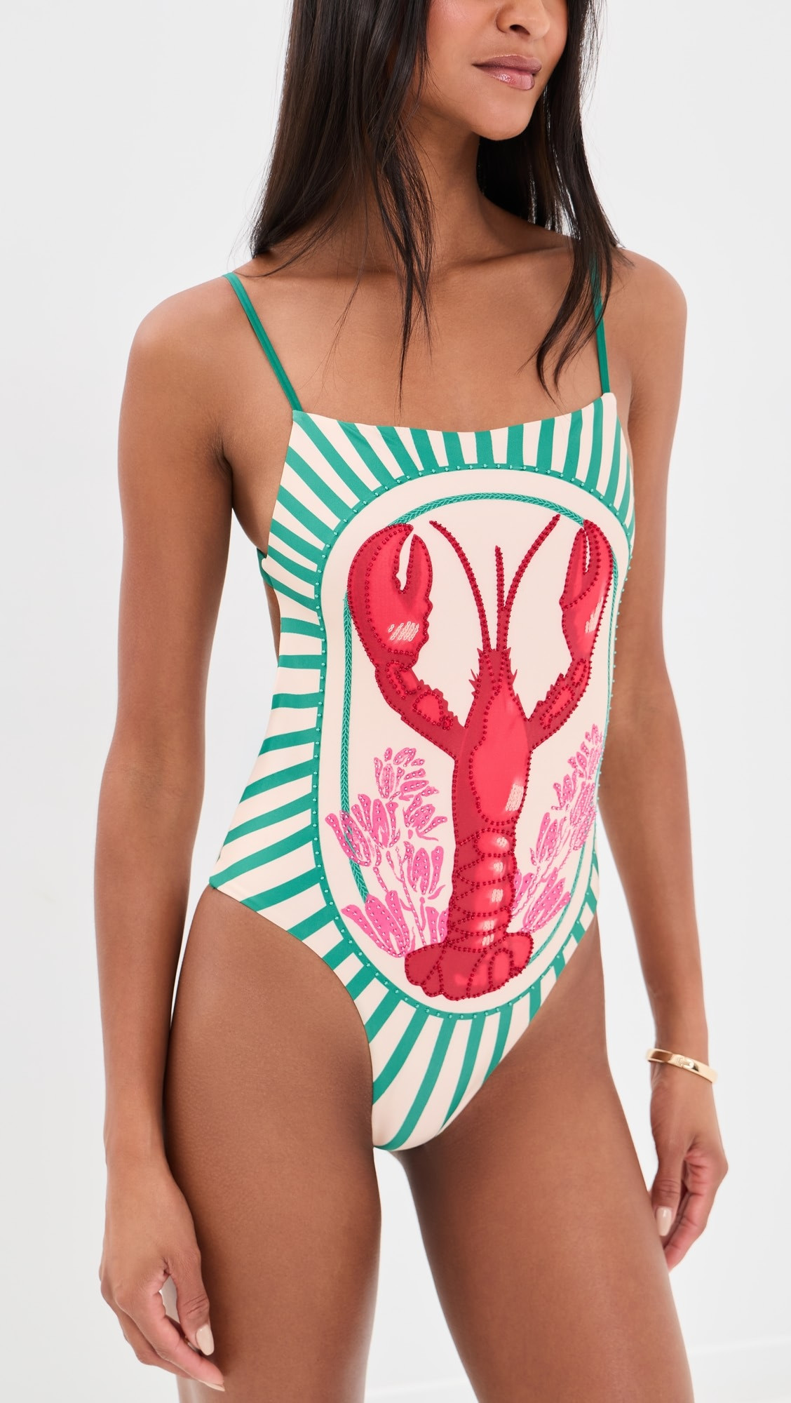 Valmy Hand Embroidered One Piece | Shopbop