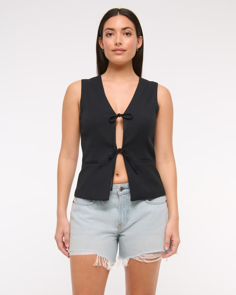 Women's Curve Love Stretch Vegan Glossy Leather Micro Short | Women's | Abercrombie.com | Abercrombie & Fitch (US)
