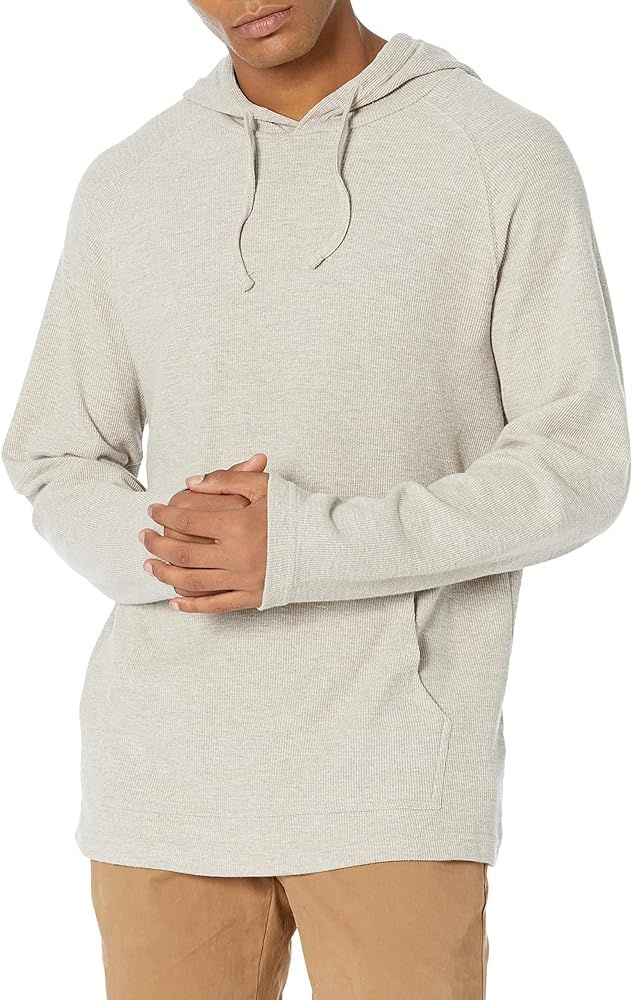 Amazon Essentials Men's Long-Sleeve Slub Thermal Pullover Hoodie (Previously Goodthreads) | Amazon (US)