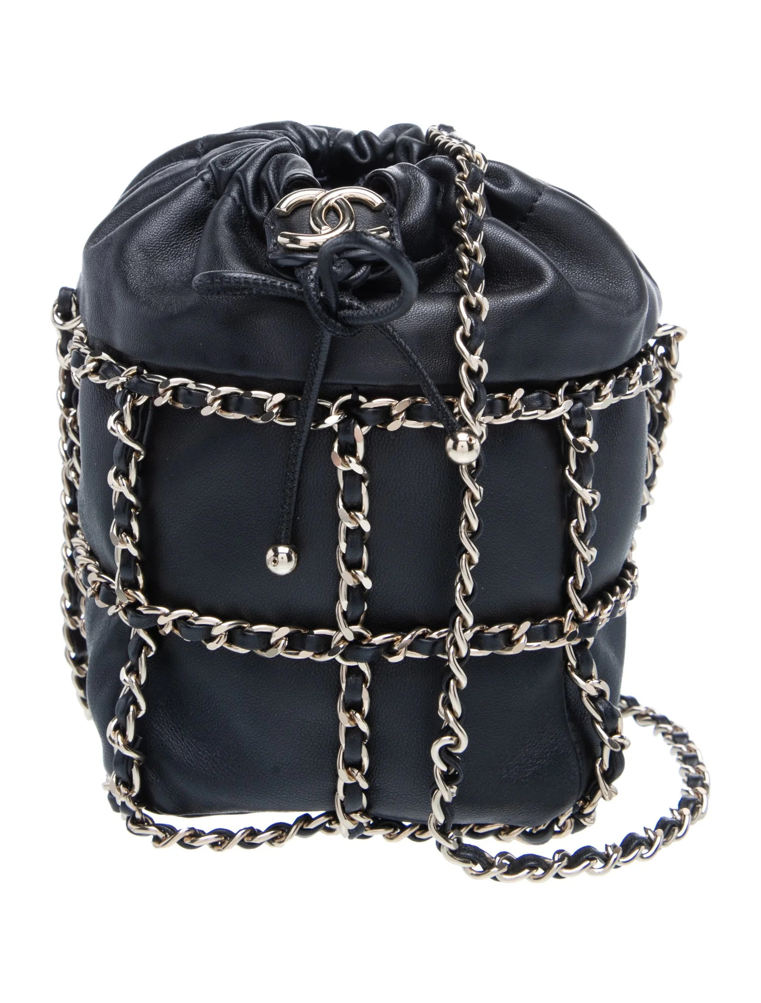 Frame Chain Bucket Bag | The RealReal