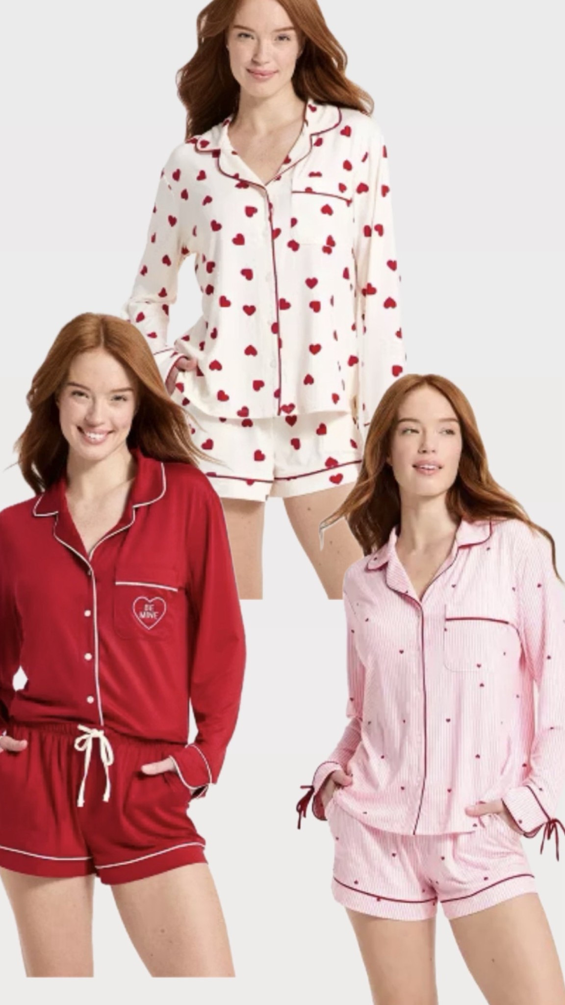 Cute new valentine pajamas just dropped at Target 

#LTKselfcare #LTKSeasonal