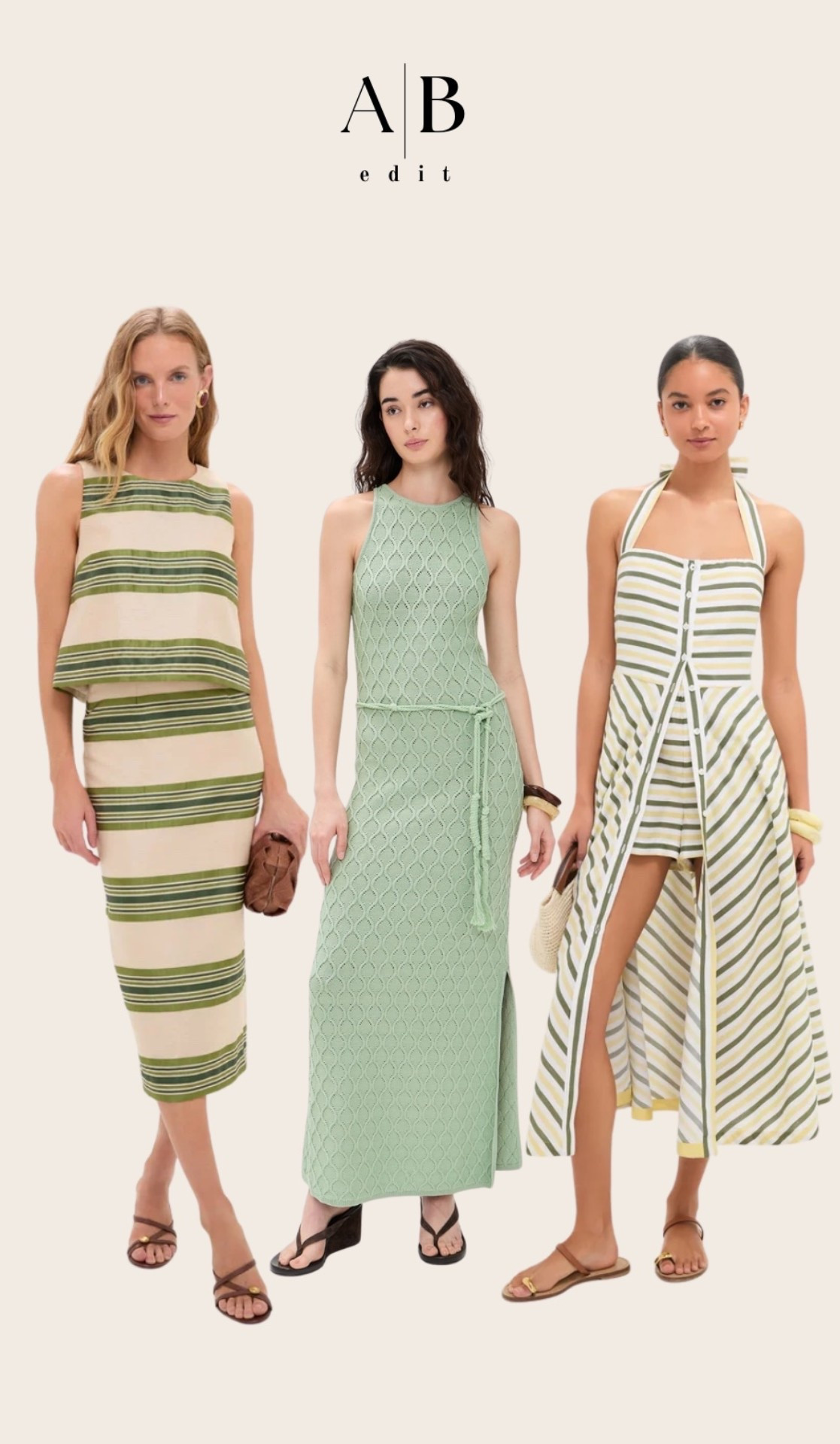 Spring looks we love!  💚

#LTKTravel #LTKootd #LTKgrwm