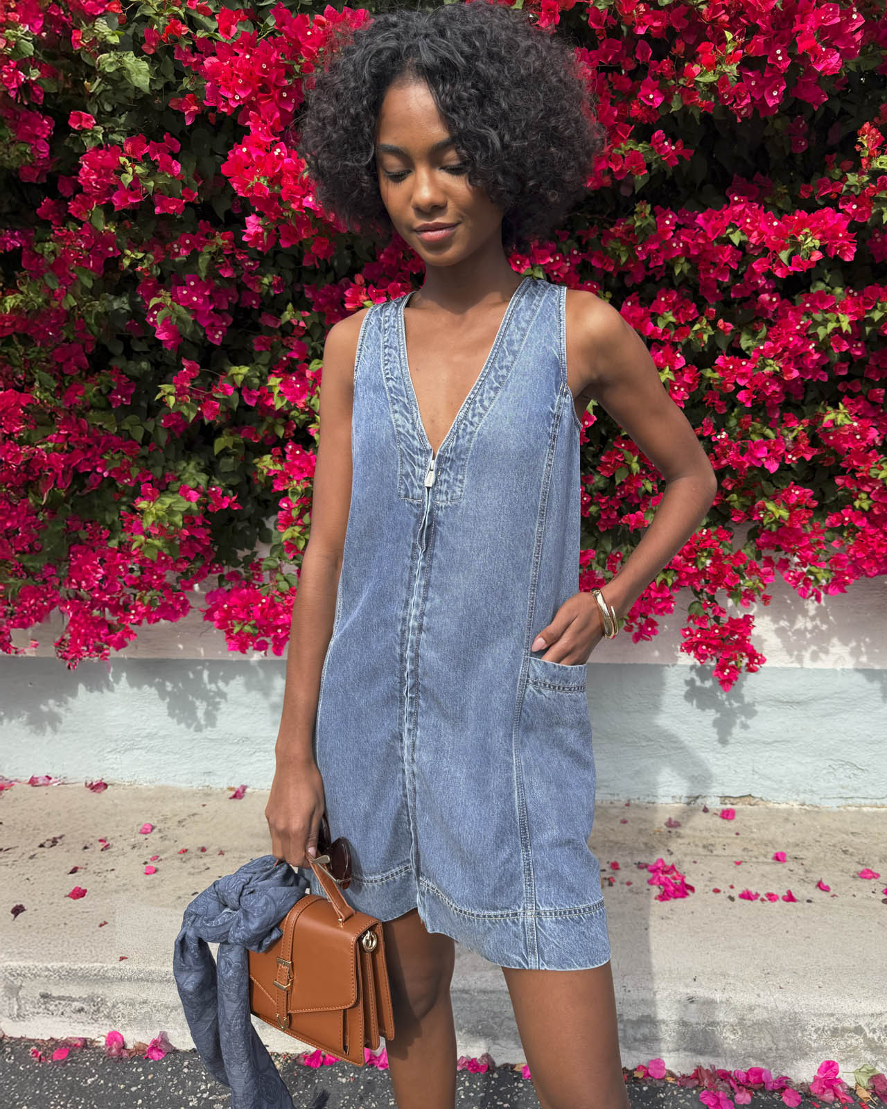 Lounge Denim Mini Dress | Splendid