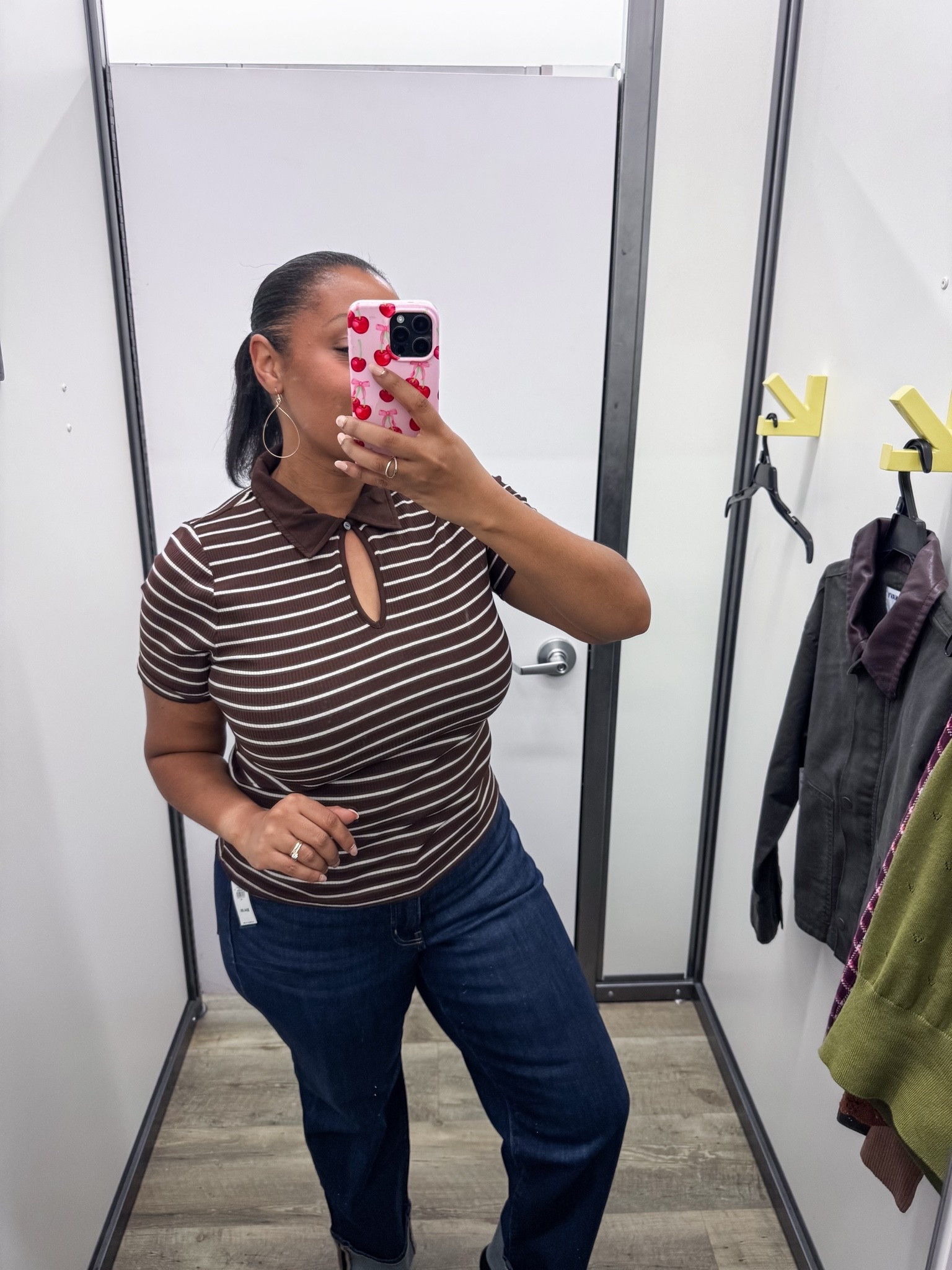 Such a fun top to transition to fall. Love that you can style it with the top buttoned or without! Wearing large fits tts. 

fall outfits women

#LTKootd #LTKSeasonal #LTKMidsize
